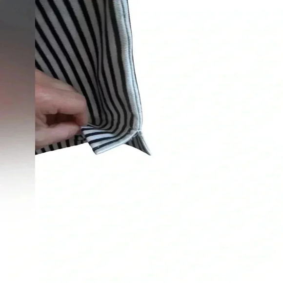 MADEWELL | GUC Navy & White Striped Dress with Pockets S - Picture 11 of 15